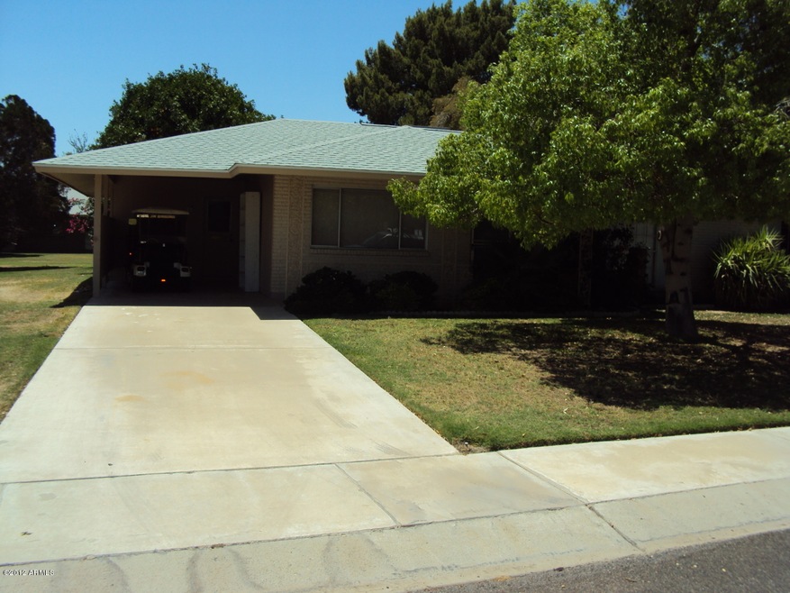 Lancaster front of home