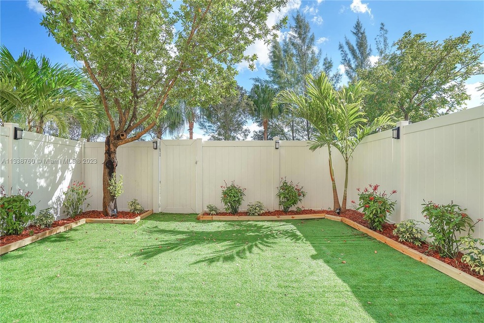 Beautiful and spacious updated backyard. 