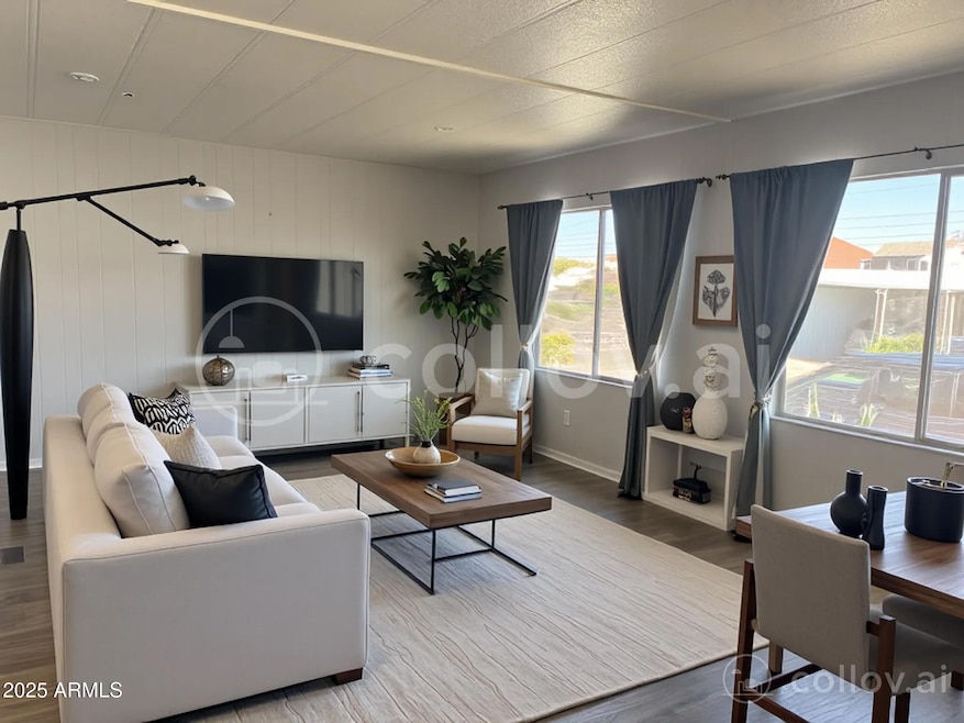 Staged Living Room