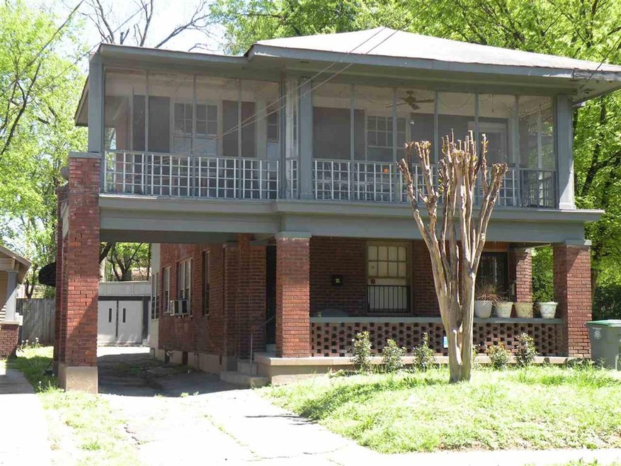 When trees are cut, this is full view of duplex