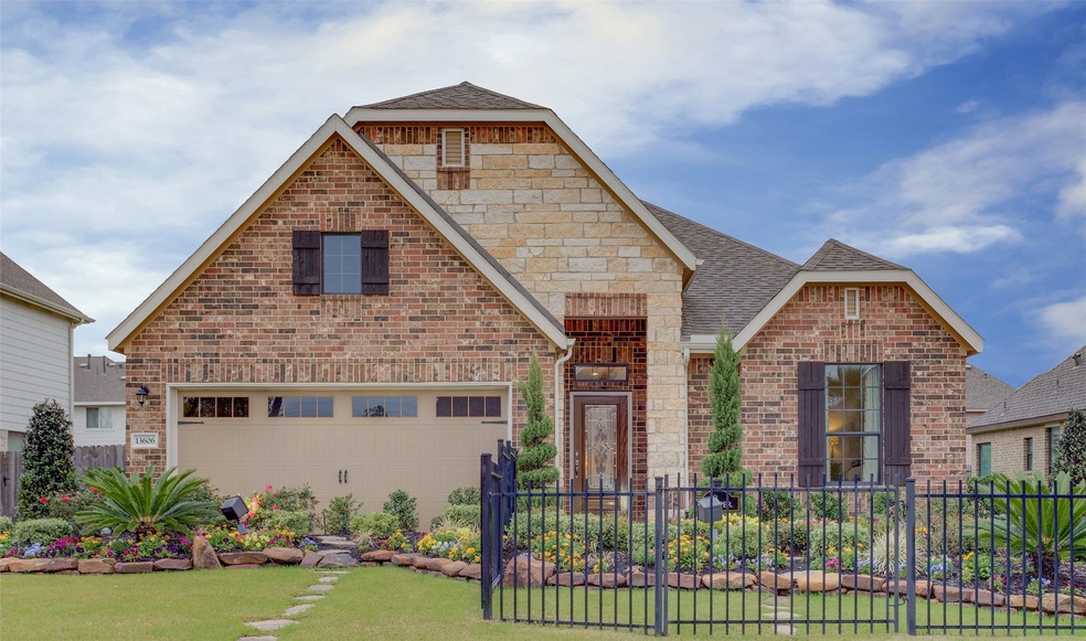 Charming Juniper design by K. Hovnanian Homes in elevation D built in Enclave at NorthPointe.