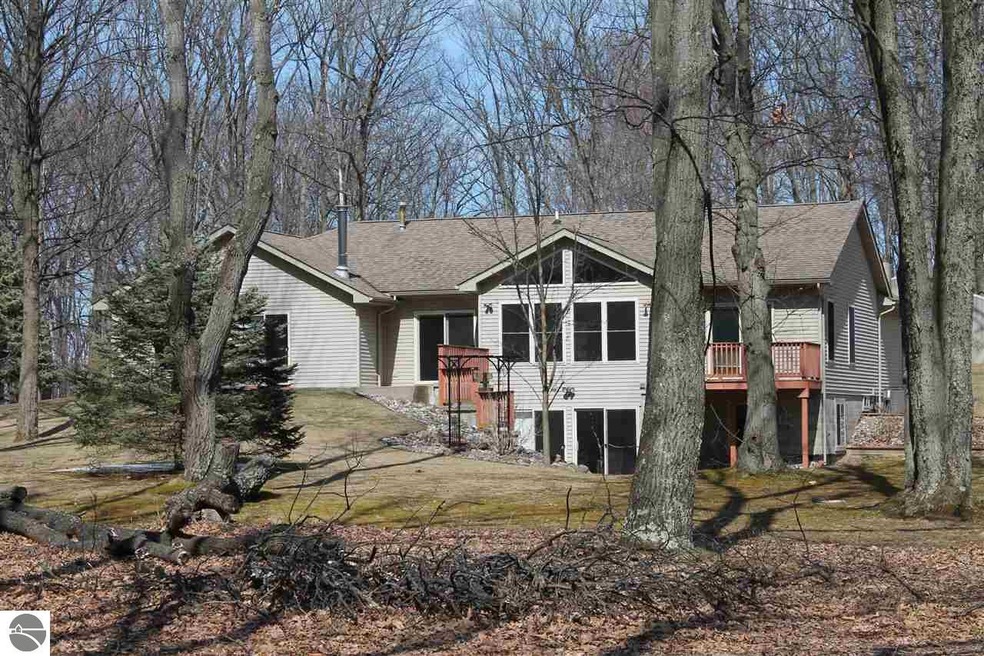 Located on wooded paradise.  Over 45 acres of mixe