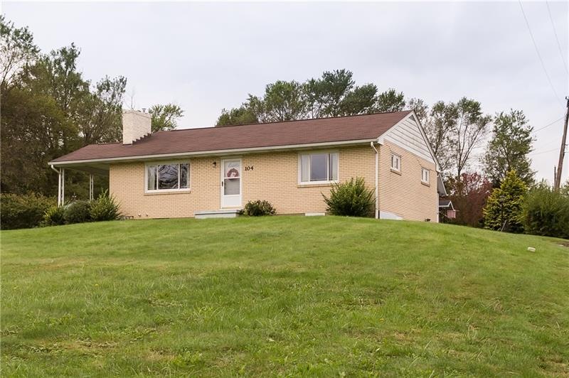 This brick ranch, built in  1954-55 has had the sa