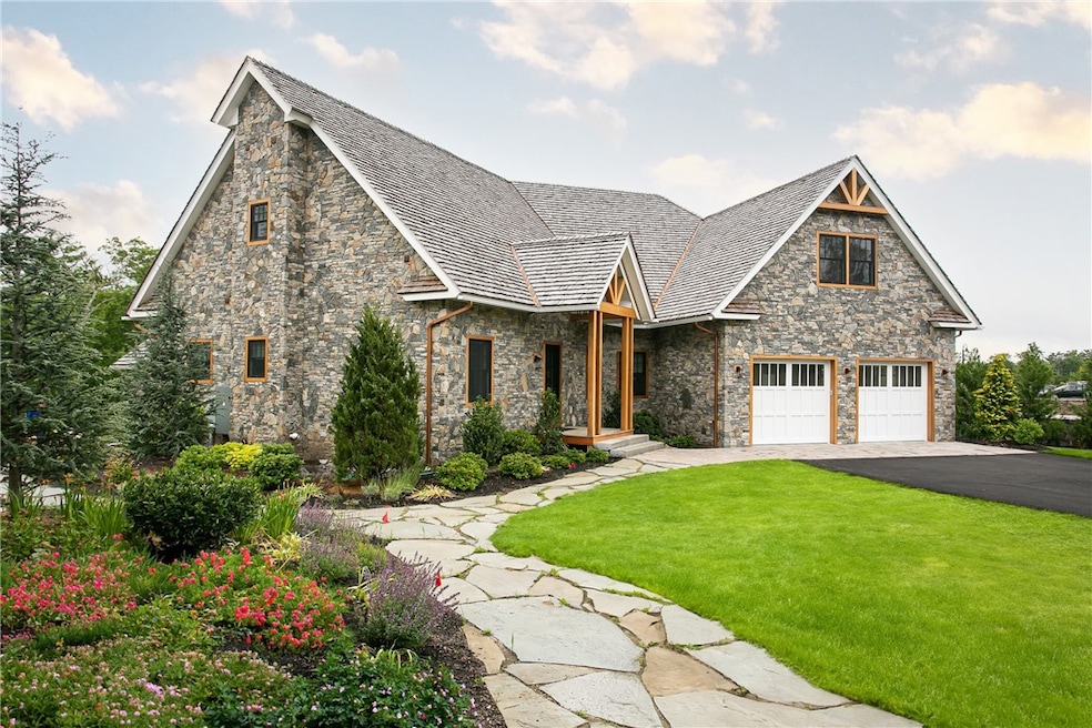Front Elevation of Estate Residence