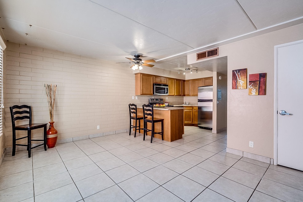 Front Door into Kitchen