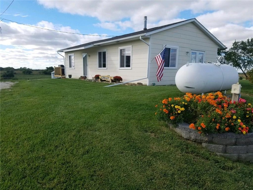 Side of house in the summer