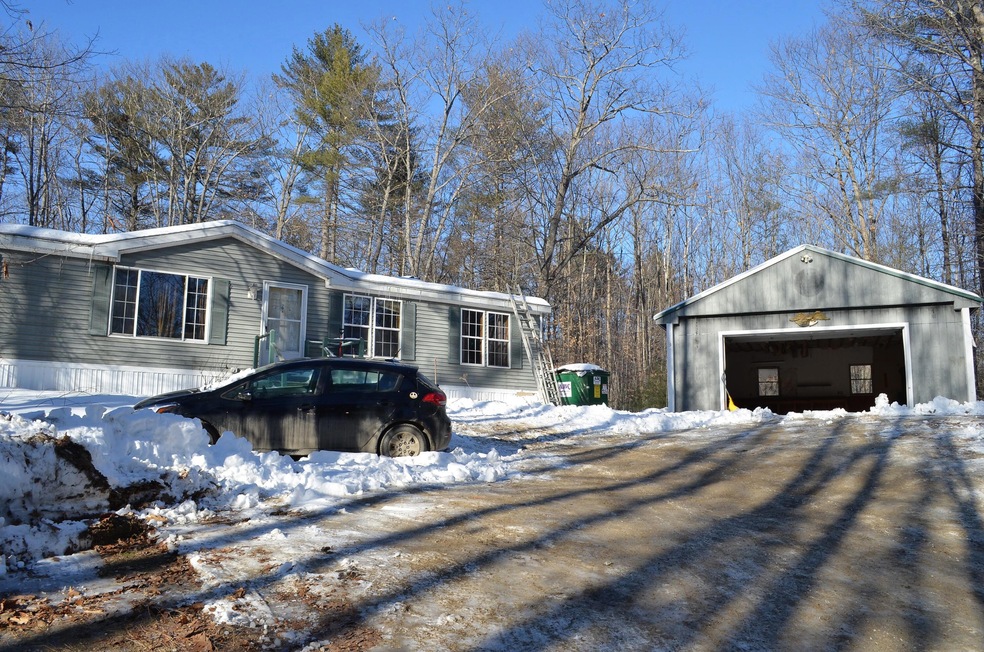 Double wide garage exterior-York