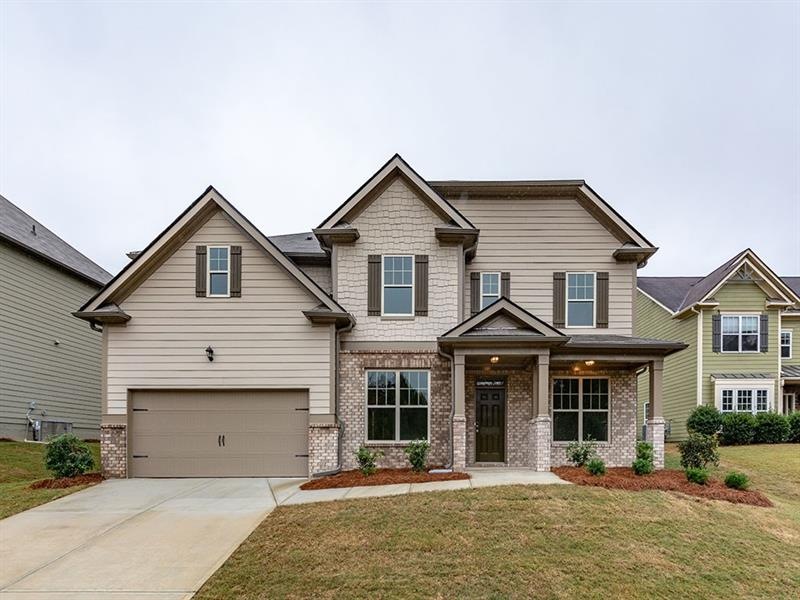 Not actual home. Sample same plan.