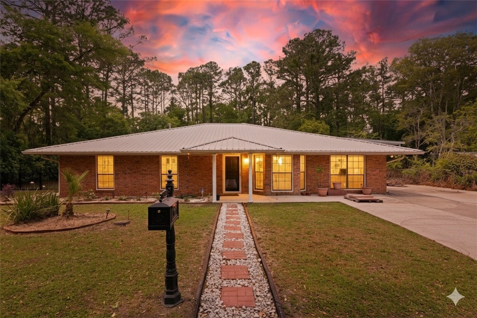 Enhanced photo to show what home could look like in the evening!