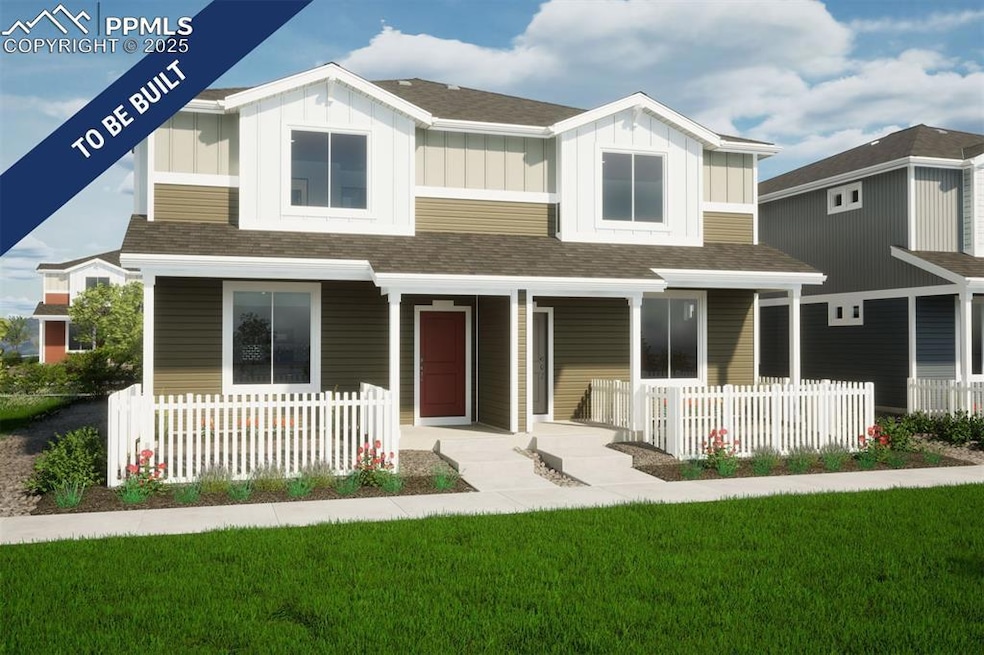 View of front of house with roof with shingles, a 