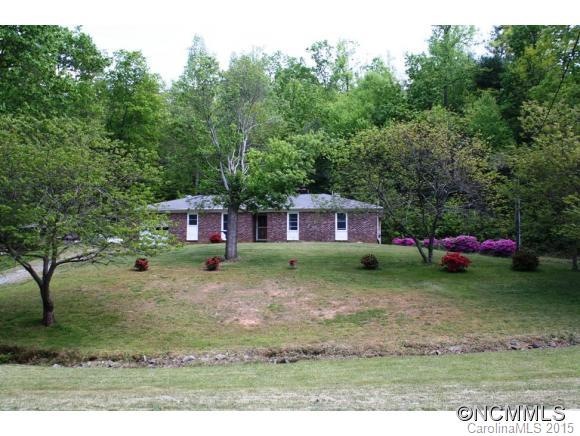 Front yard with creek