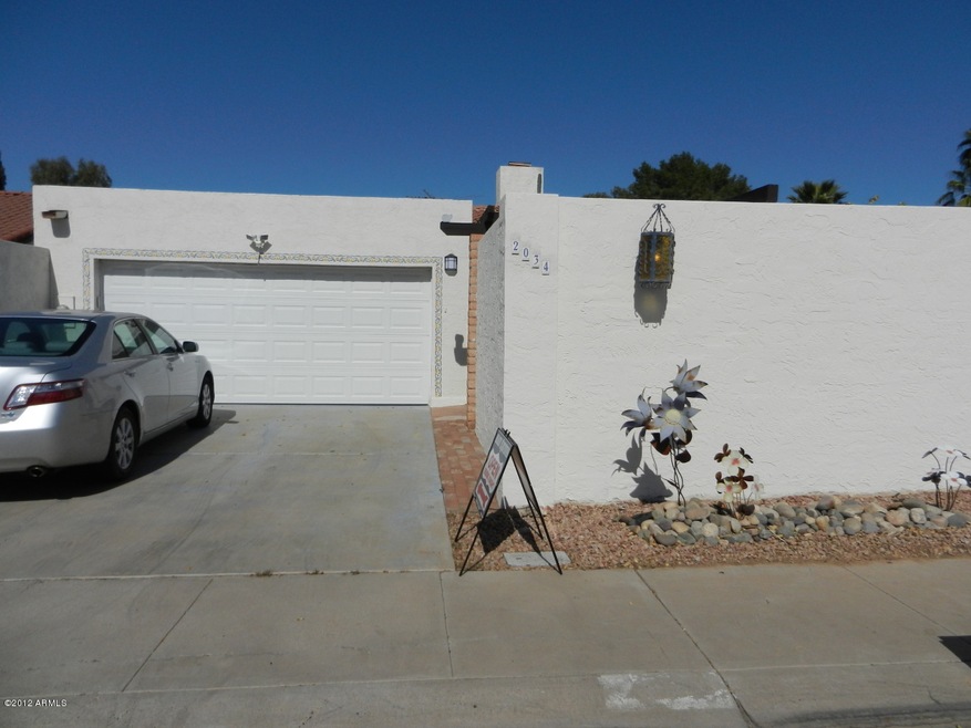 front of home