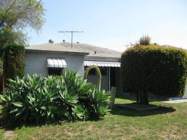 Front view of house