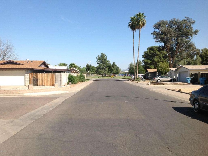 NICE QUIET STREET GOES DOWN