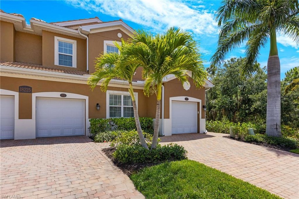 Front view of home with single care garage