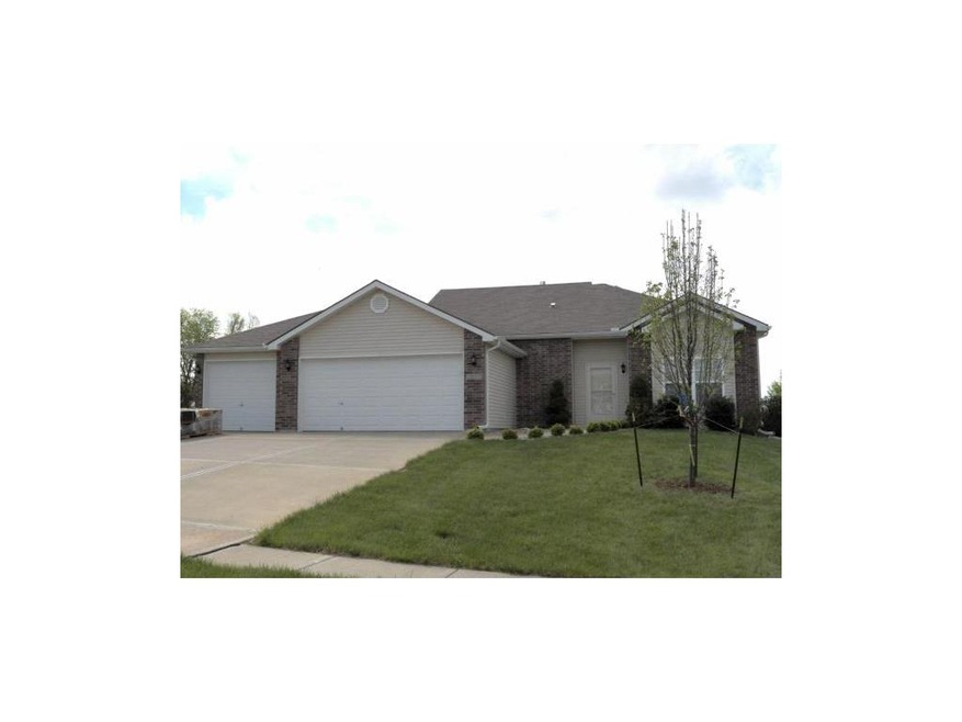 Three car garage with opener(s) Maintenance  free 