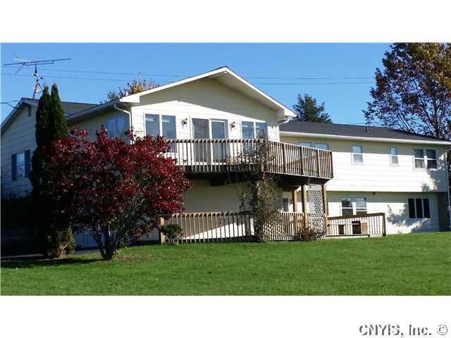 Exterior Back Best Skaneateles Lake view setting!