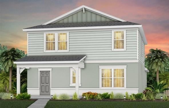 Exterior Design. Artistic rendering for this new construction home. Pictures are for illustrative purposes only. Elevations, colors and options may vary.