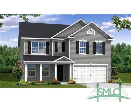 Exterior Front. The McKinley TRB elevation feature