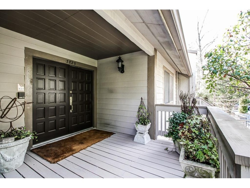 Welcoming front porch