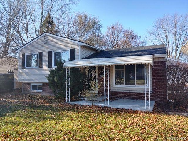 Front Elevtion including porch