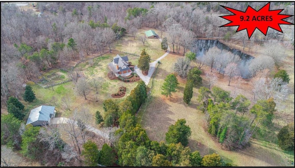 As the saying goes...a picture paints a thousand words. This 9.2 acre estate is truly ONE-OF-A-KIND! Country living with city conveniences (MINUTES to Westchester Drive and Main Street restaurants and shopping)!!!