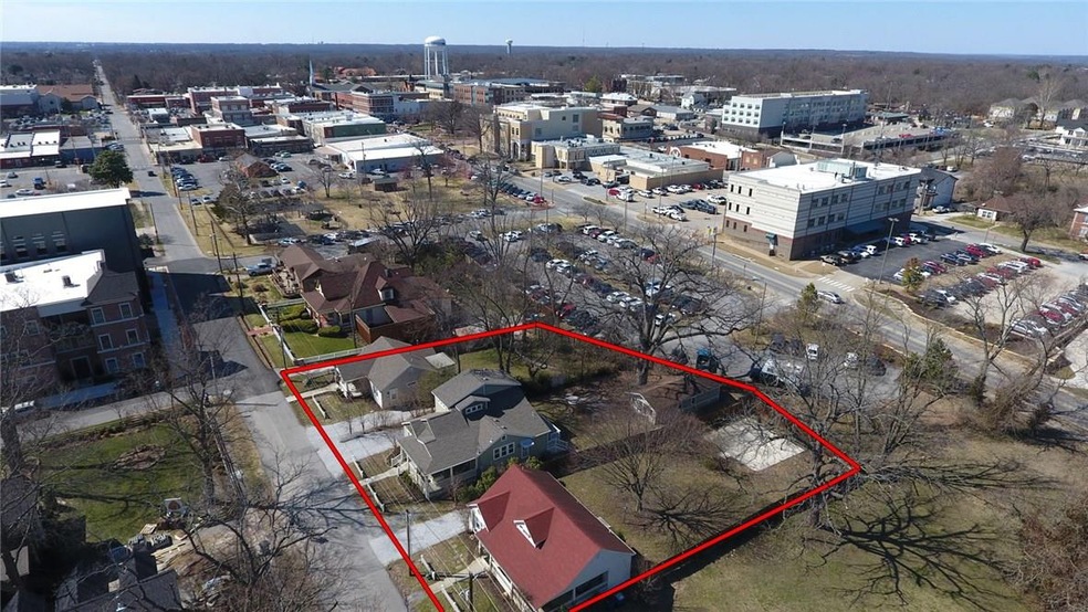 3 adjacent properties .1 mile to the Square!!!