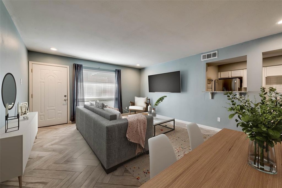 Virtually staged to show potential.