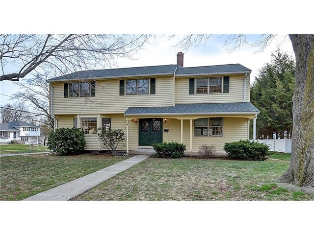 The double front doors add to the curb appeal...