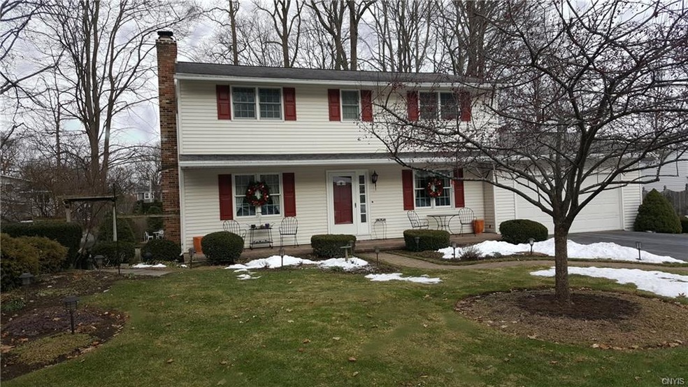 Welcome to 138  Park Way.  Brick walkway leads you