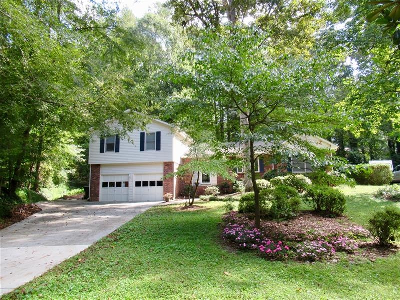 Wonderful Split Level home nestled in the trees. M