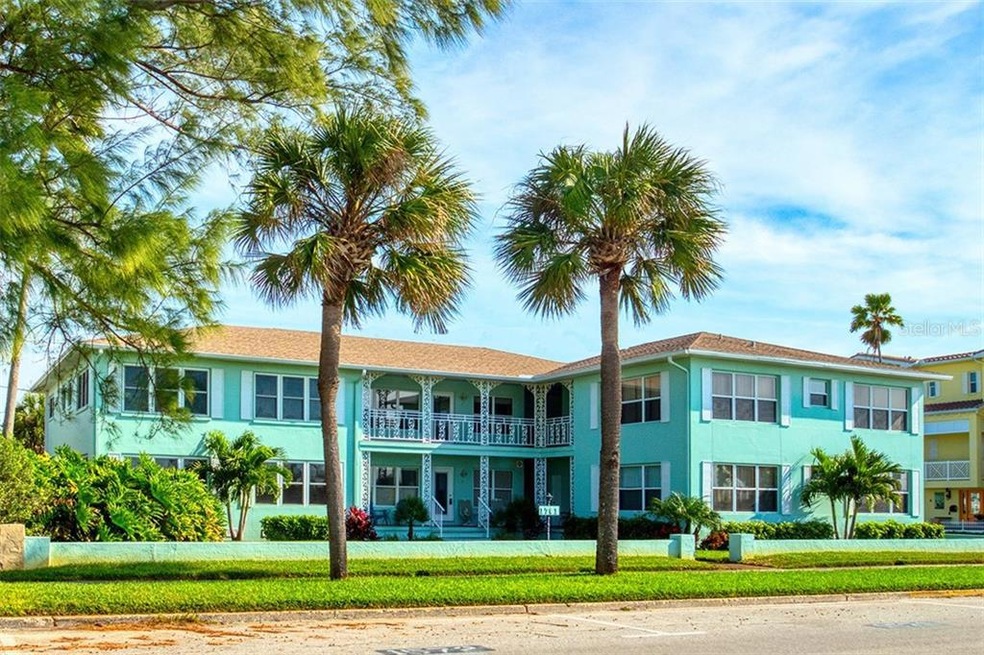 Surfside building. Unit is top floor on the left.