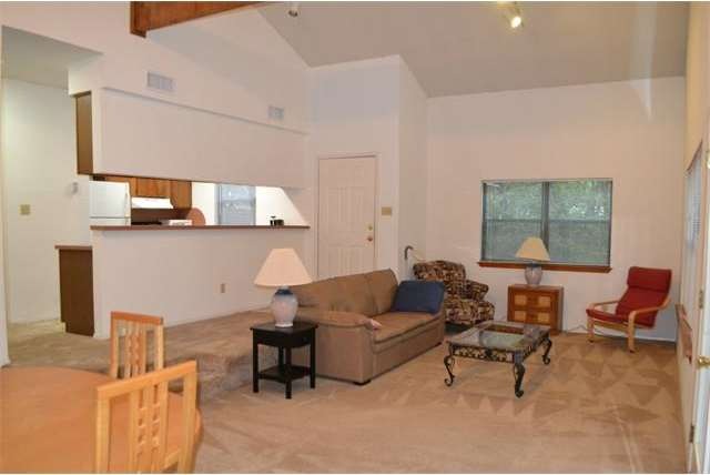 living, dining, kitchen