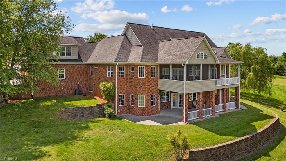 Back View of the Home