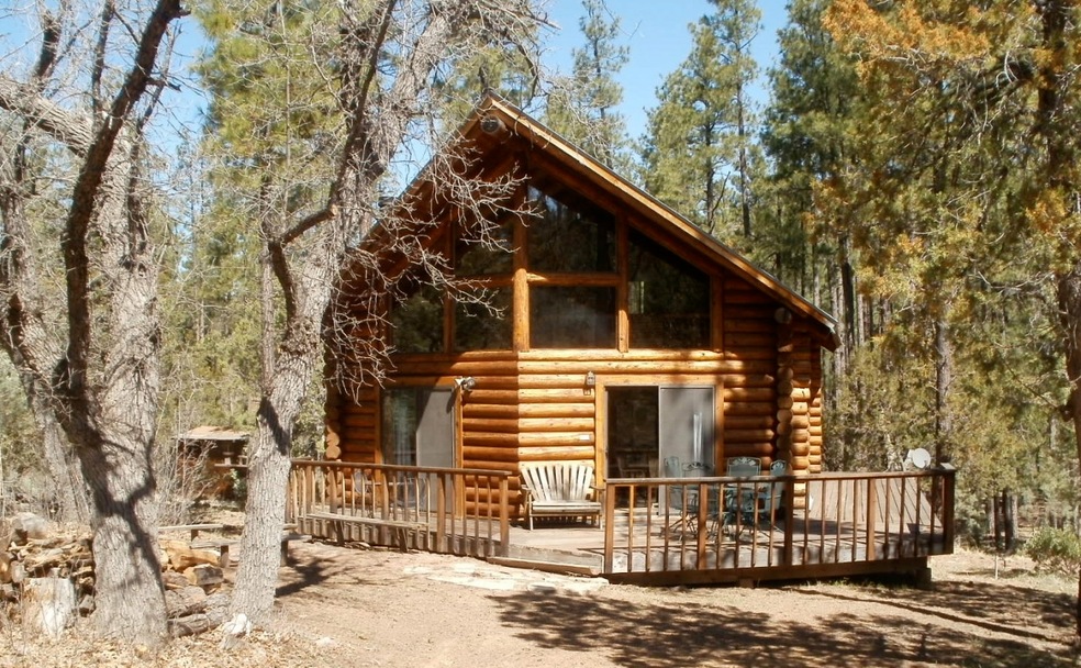 Front of cabin