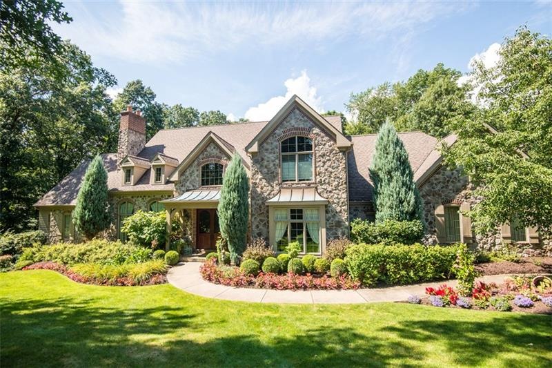 Front Stone French Country Design, 6,000 sq.ft. on