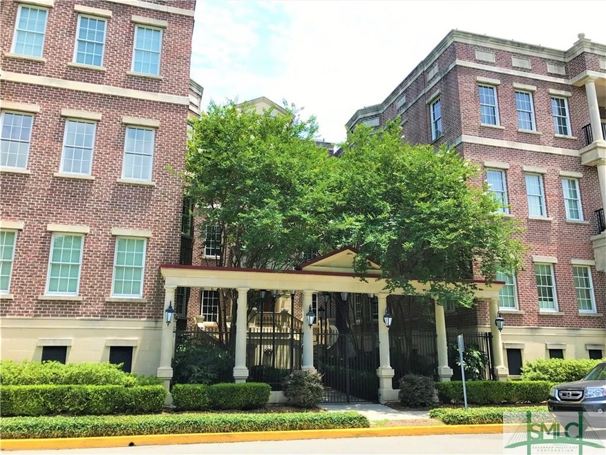 Entrance to 323 W. Jones St. beautifully landscape