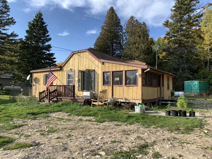 front of the home