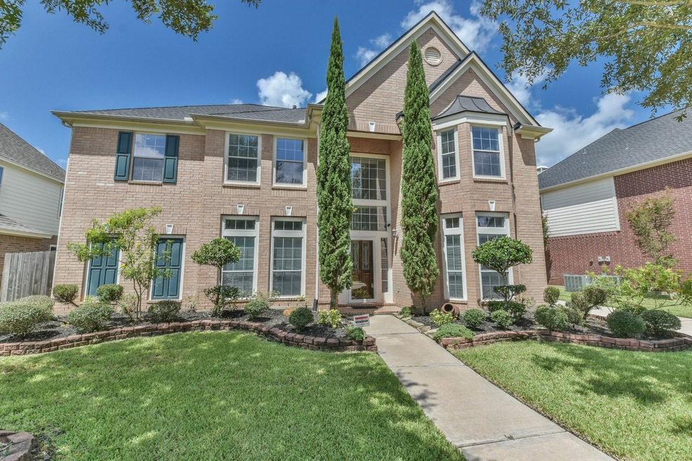 Gorgeous front elevation on the large Coles Crossing two story.