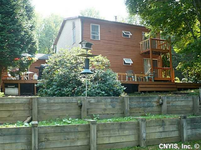 Exterior Back. Beautiful view of Scriba Creek from