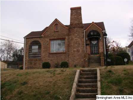 Front view of house