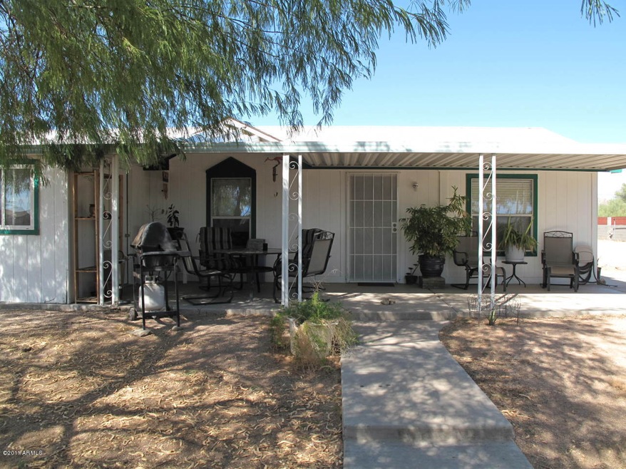 Front view of home covered porch
