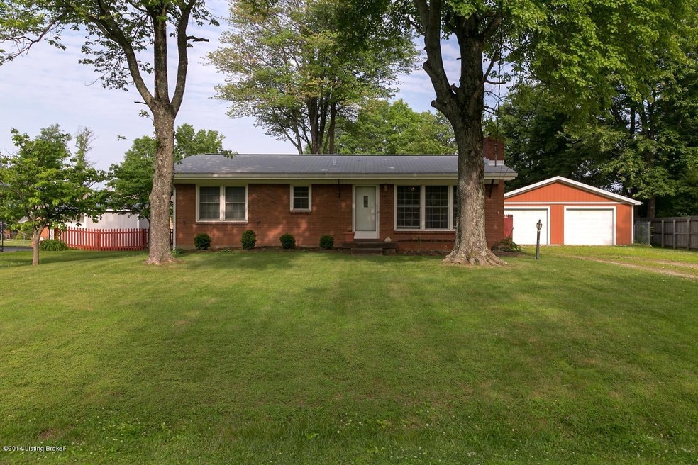 Great ranch on a large lot