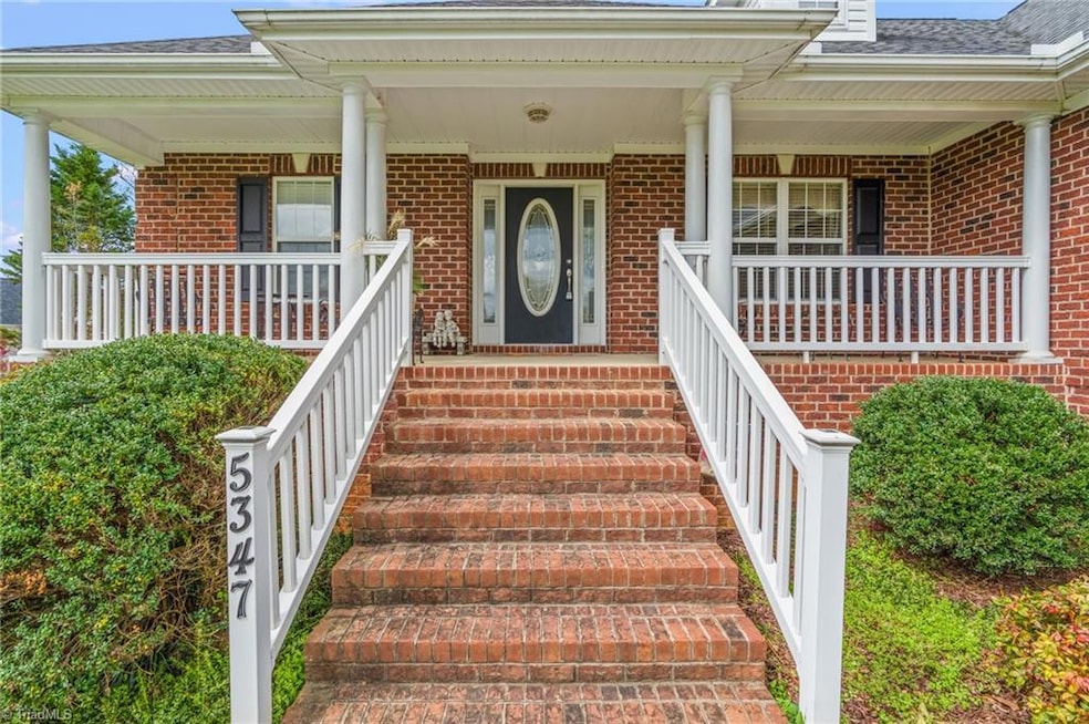Covered Porch beckons you!