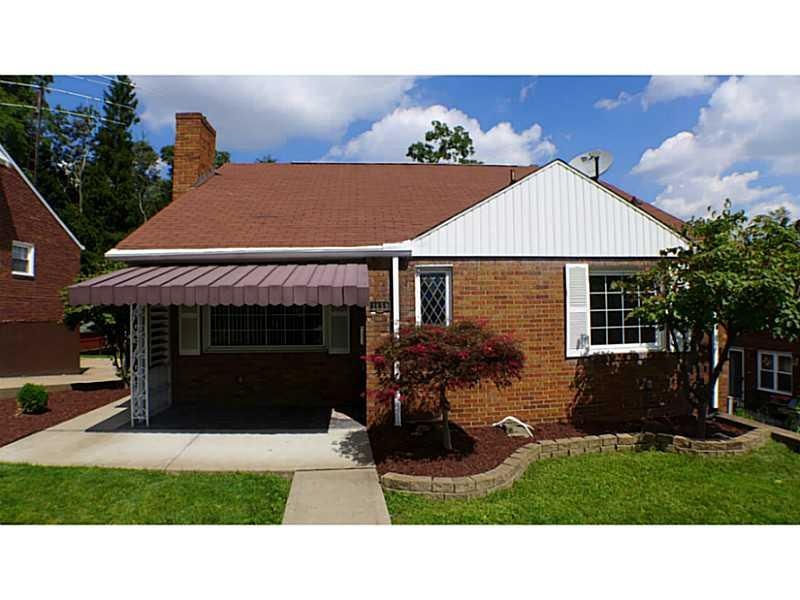 Exterior Front. Solid, brick cape cod.  Nice lands