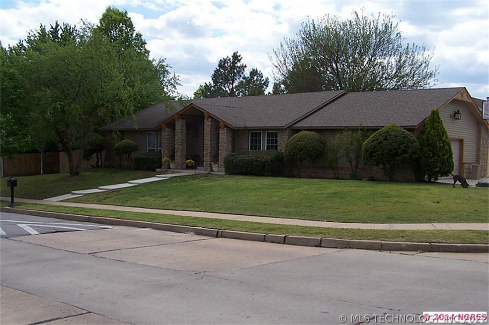 Stunning home situated on large corner lot. Newly