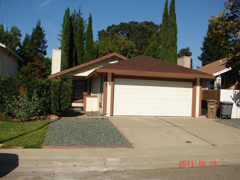 Front view. New garage door, new exterior paint, n