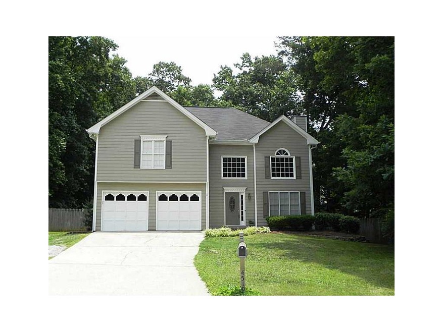 Exterior Front. Three bedroom, two and one-half ba