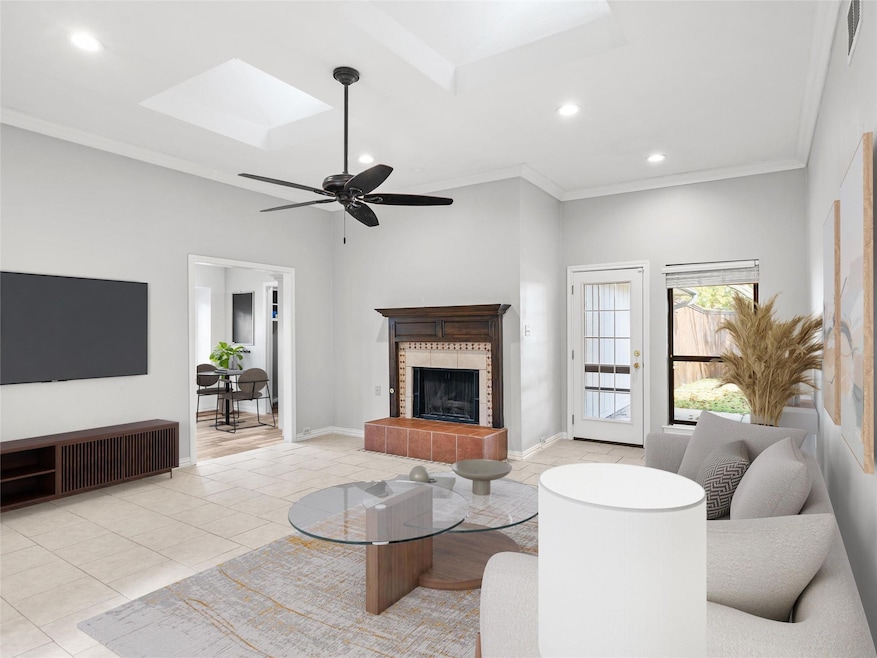 Virtually staged to illustrate potential