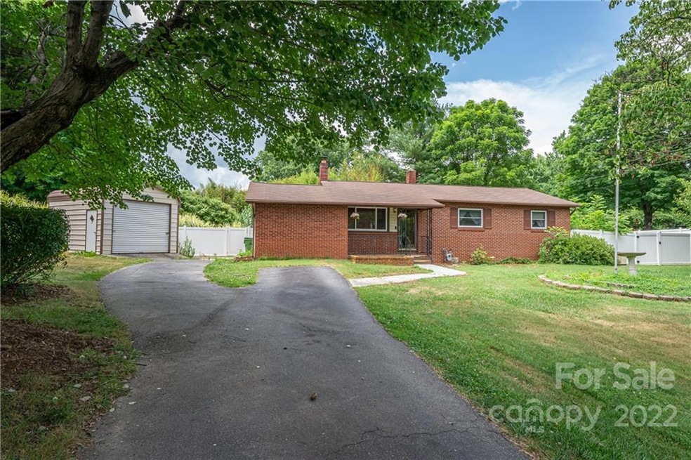 Front with lots of parking